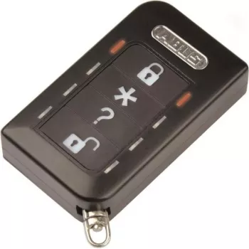 ABUS Secoris Wireless Remote Control FUBE60010 Black for Secoris/Secvest Alarm Systems