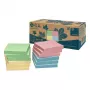 inFO Recycling Sticky Notes Standard 5644-88BOX Assorted 12 Pads