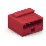 WAGO MICRO Junction Box Connector - 4-Conductor Terminal - Red