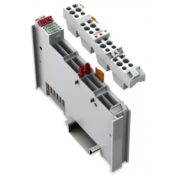 WAGO 753-530 Digitālās izejas modulis, 8 kanāli, 24 VDC, 0,5 A, PNP, CAGE CLAMP, DIN-sliede