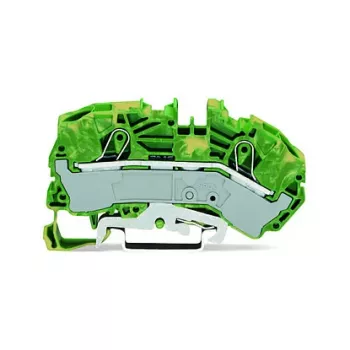 WAGO 2016-7607 2 vadītāju zemējuma spailes bloks, 16 mm²