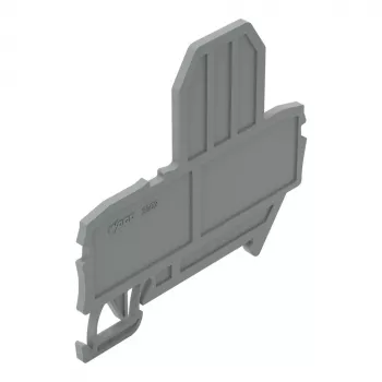 WAGO 2002-991 Gala plāksne, pelēka, 2 mm, 67 mm, 57.2 mm, TOPJOB S