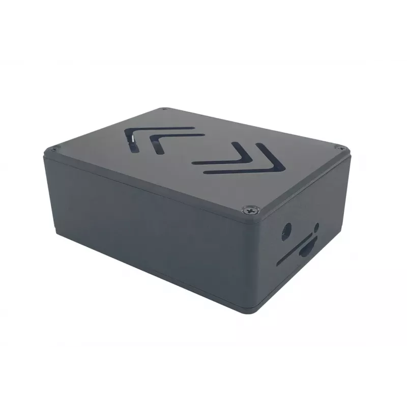 ALLNET Rock 4 C+ Aluminium Case ecoPI PRO LP Black for Radxa Rock Pi 4C Plus