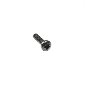 Adam Hall 5416 BLK Phillips Pan Head Machine Screw M6x20 mm Black