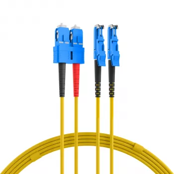 EFB Elektronik optiskās šķiedras tīkla vads E2000 (M) – SC vienmoda (M)