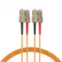 EFB Elektronik ECOFIBER optiskais tīkla savienojuma kabelis ar SC daudzmodu (M) savienotājiem