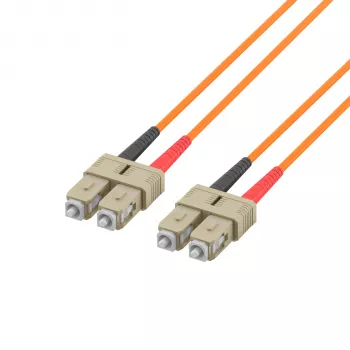 EFB Elektronik ECOFIBER optiskais tīkla savienojuma kabelis ar SC daudzmodu (M) savienotājiem