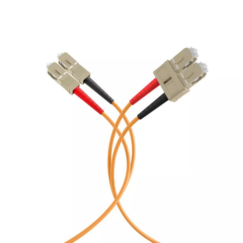 EFB Elektronik ECOFIBER optiskais tīkla savienojuma kabelis ar SC daudzmodu (M) savienotājiem