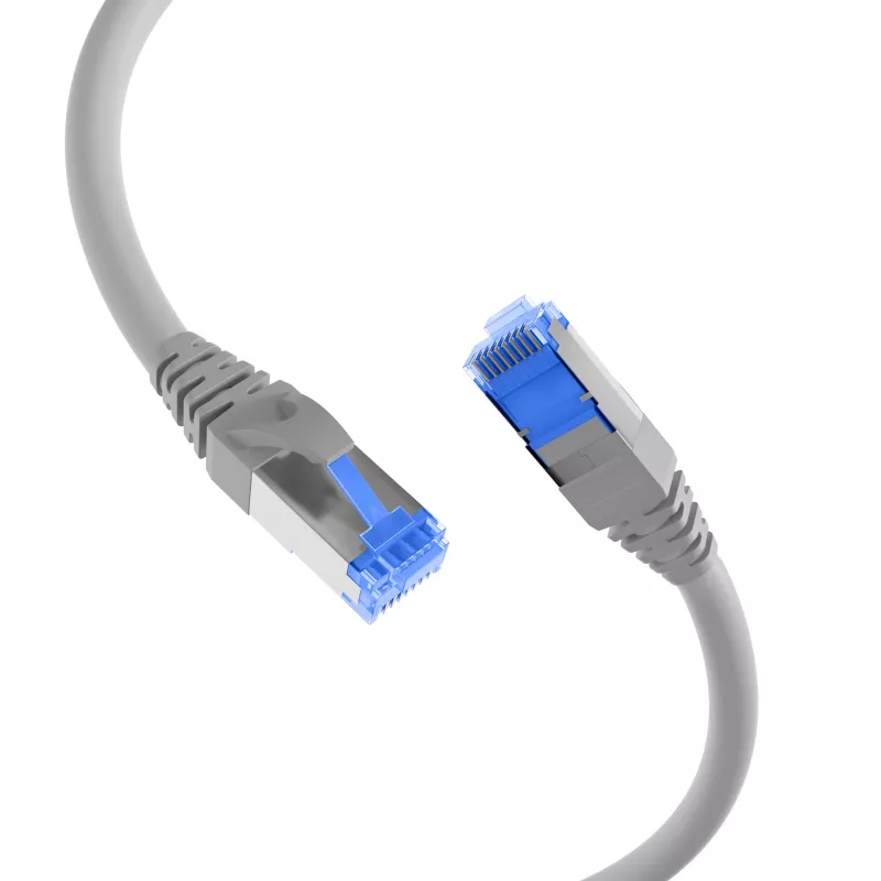 EFB IPK-6A-U-TPE-GR-0025 Cat6a S/FTP Patch Cable 0,25 m Grey