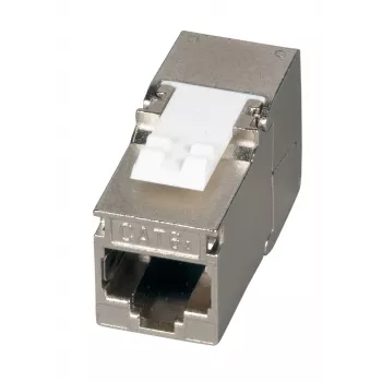 EFB Elektronik RJ45 Keystone Slimline Cat.6A Sudraba STP PVP Komponents 12-Pack - Power over Ethernet - RJ-45
