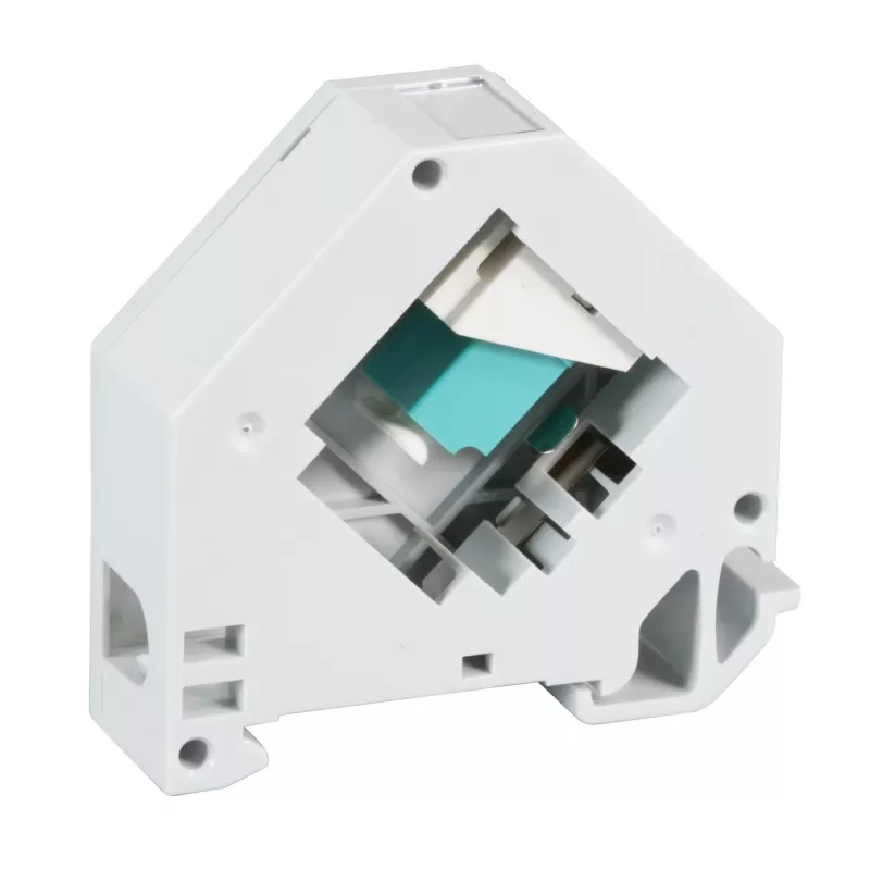 EFB DIN Rail Adapter for LC/APC Singlemode, 2 Ports