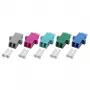 EFB Electronics LC-Duplex OM4 Plastic Coupler Purple Housing One-piece SC-Simplex