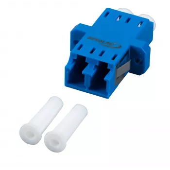 EFB Electronics LC-Duplex OM4 Plastic Coupler Purple Housing One-piece SC-Simplex