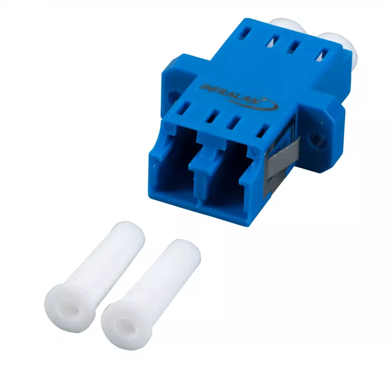 EFB Electronics LC-Duplex OM4 Plastic Coupler Purple Housing One-piece SC-Simplex
