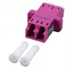EFB Electronics LC-Duplex OM4 Plastic Coupler Purple Housing One-piece SC-Simplex