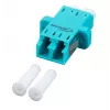 EFB Electronics LC-Duplex OM4 Plastic Coupler Purple Housing One-piece SC-Simplex