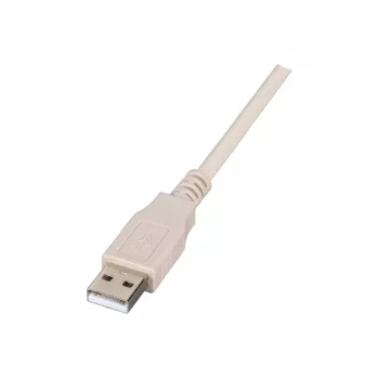 EFB IP67 USB 2.0 Cable Gland M20, USB Type-A Male to USB Type-A Male, 1,0 m, Silver/Black