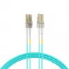 EFB Elektronik IPL-DF-LCULCU-3-1000 optiskais savienotājkabelis, 10 m, OM3, LC/UPC – LC/UPC, duplekss, LSZH, akva