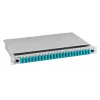 EFB Electronics Extendable Splice Box SC 24 Pigtails Offset 12 Couplings OM3