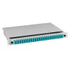 EFB Electronics Extendable Splice Box SC 24 Pigtails Offset 12 Couplings OM3