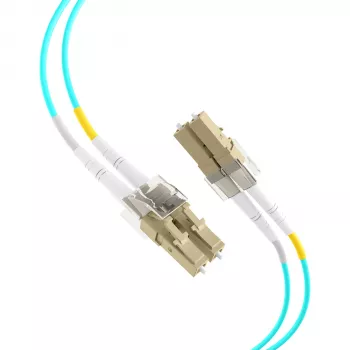 EFB Electronics Duplex Jumper LC-LC 50/125 OM3 LSZH Aqua Flat Twin 3x5mm 5m