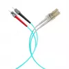 EFB Elektronik O0313.40 Fiber Optic Patch Cable, OM3, 40 m, LC-ST, Aqua