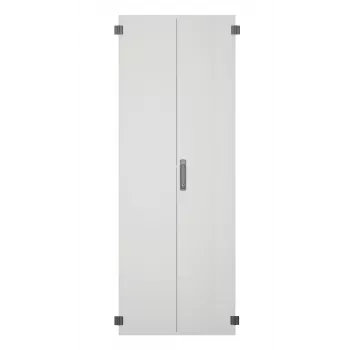 EFB PRO-TUR428S2.GR Durvju komplekts PRO 42HE, 800 mm, tērauds, 2-daļīgs, pagriežams rokturis, RAL 7035 gaiši pelēks | ITworkshop.lv