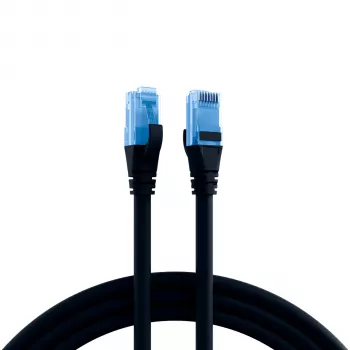 EFB K8109SW.1.5 Patch Cable U/UTP Cat.6A 1,5 m Black