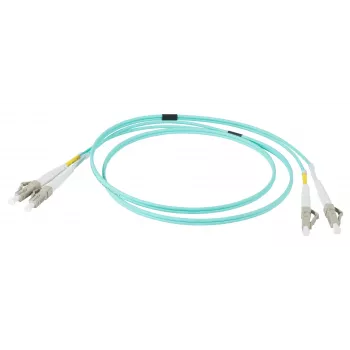 EFB Electronics Duplex Jumper LC-LC 50/125 OM3 LSZH Aqua 2,0mm 1,5m