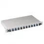 EFB Electronics Splice Box SC 9/125 OS2 Extendable 12 Pigtails 6 Couplings