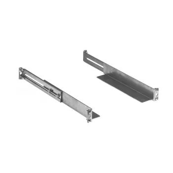 EFB Electronics Telescopic Slide Rails for 1000 mm Depth, 100 kg, Set of 2 Left/Right, Galvanized (691652T.10)