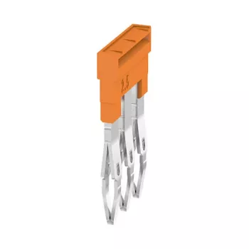 Weidmüller ZQV 2.5N 3 Cross-Connector, A-Series, 2,5 mm², 3-Pole, Orange