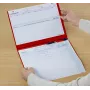 BOI Dokutech Pacientu dokumentācijas mape Professional-Line DIN A4 ainava Sarkanā