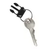 Eichner Key Ring with Clip Black