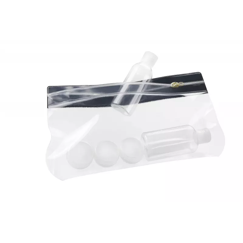 Eichner Slide Lock Bag Caurspīdīgs/Melns 10 gab.