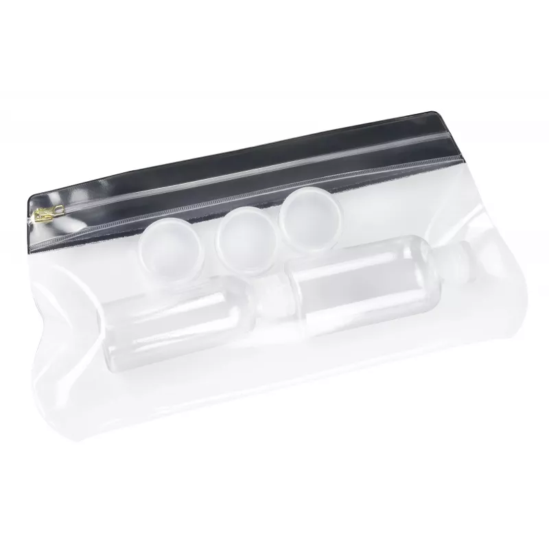 Eichner Slide Lock Bag Caurspīdīgs/Melns 10 gab.