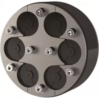 Hauff-Technik HRD 125-SG-6/6-31 kabeļu ievades sistēma 6 kabeļiem