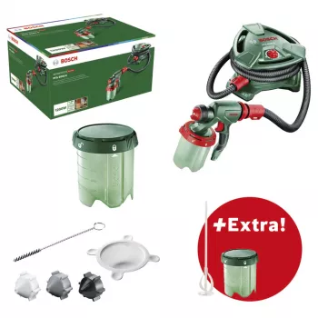 Bosch PFS 5000 E Krāsas Smidzinātājs 1200 W Plūsmas Ātrums 500 ml/min + Maisīšanas Stienis (0.603.207.202)