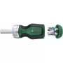 Bosch 1600A032UY Ratchet Screwdriver ar 12 uzgaļiem (25mm) S2 tērauds, 1/4 inch Hex, ergonomisks rokturis