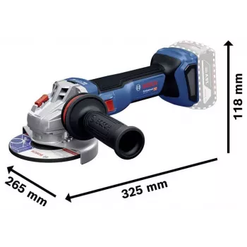 BOSCH POWERTOOLS Combo Kit 18V bezvadu urbjmašīna, triecienskrūvgriezis, rotācijas āmurs, leņķa slīpmašīna (4 instrumentu komplekts)