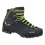 SALEWA Men's Rapace GTX Mountaineering Boots - Night Black/Kamille - UK 7.5 (EU 41)