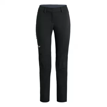 Salewa Women's Softshell Pants Puez Orval 2 DST Pant - Black Out, Size L