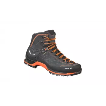 SALEWA Shoes Mtn Trainer Mid GTX Asphalt Fluo Orange UK 7 (EU 40.5)