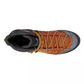 Salewa Mountain Trainer Lite Mid GTX Hiking Boots - Black/Carrot, Size 46