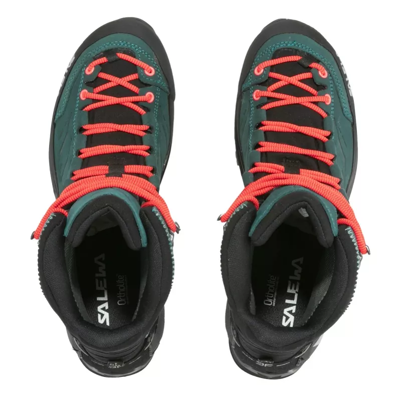 Salewa Women's Mtn Trainer Mid GTX Hiking Shoes - Atlantic Deep/Ombre Blue - UK 4 (EU 36.5)