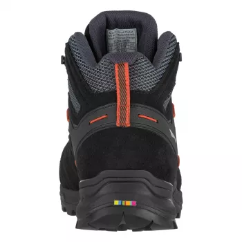 SALEWA Alp Mate Mid WP Hiking Boots Black Out/Fluo Orange UK 11 (EU 46)