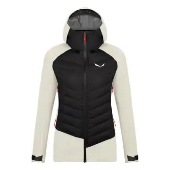 Sieviešu hibrīdjakete Salewa Sella PTX 3L Oatmeal