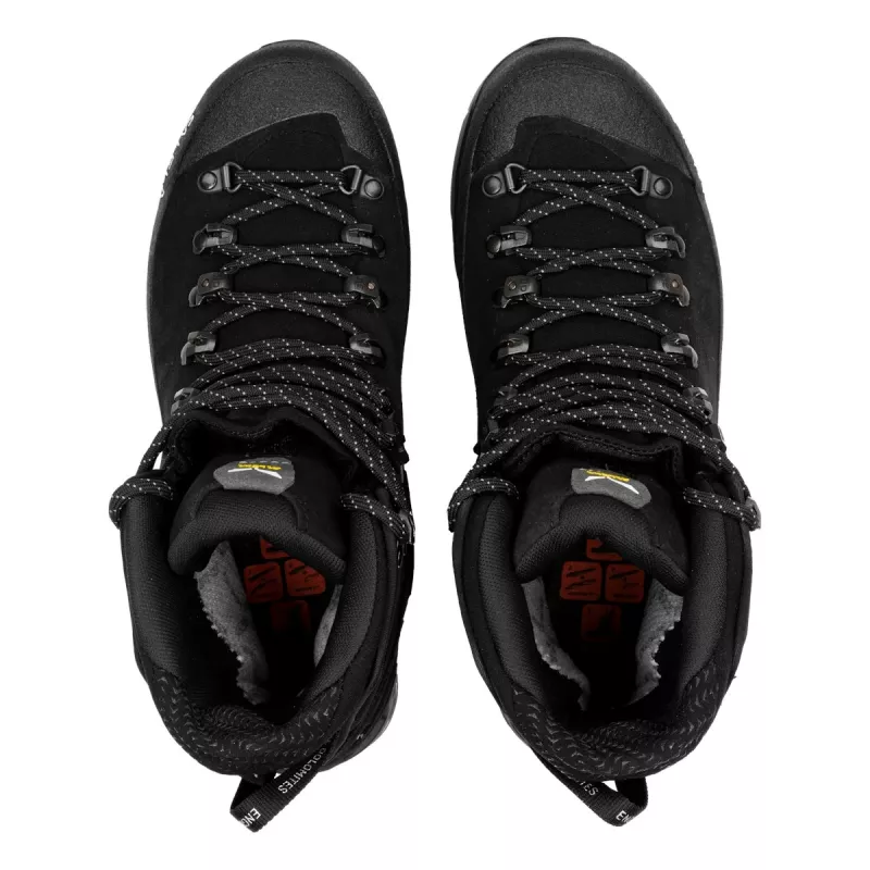 SALEWA Ortles Ascent Mid GTX Shoes Black-Black UK 5 (EU 38)