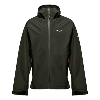Salewa Puez Aqua 4 PTX 2.5L Jacke - Dark Olive, Size M
