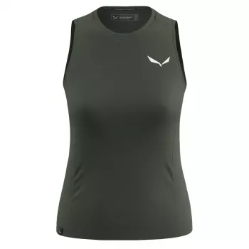 Sieviešu Salewa Puez Dry Tanktop - M, Dark Olive